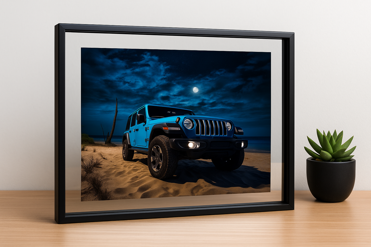 Custom Jeep Portrait Print | Digital + 8.5x11 Fine Art Print