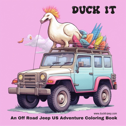 Off-Road Adventures: A Jeep Digital Coloring Book