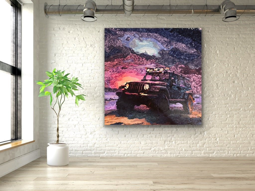 The Rift Herald – Acrylic Painting - One of a Kind