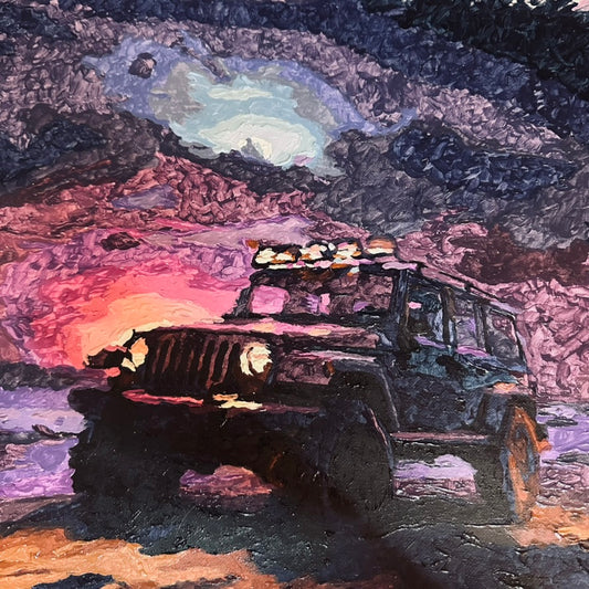 The Rift Herald – Acrylic Painting - One of a Kind