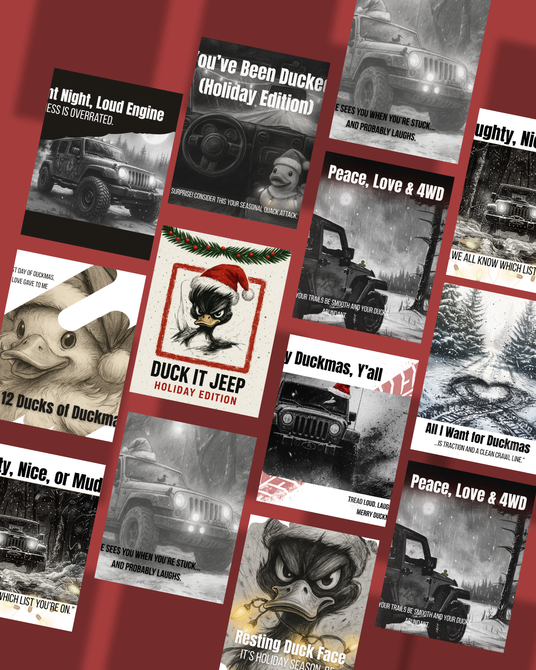 Duckmas Drop 2025: Tread Loud. Laugh Louder. Digital Postcards (10)