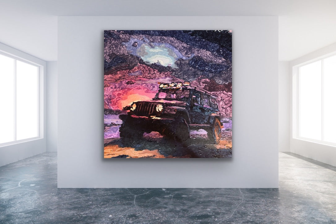 The Rift Herald – Acrylic Painting - One of a Kind