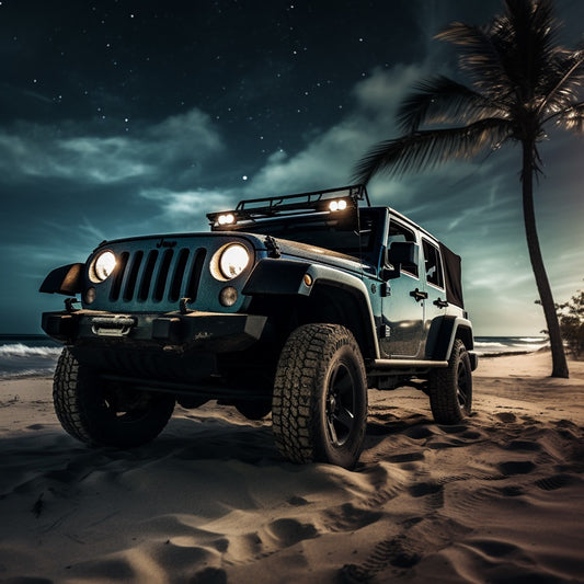 Custom Digital Jeep Portrait